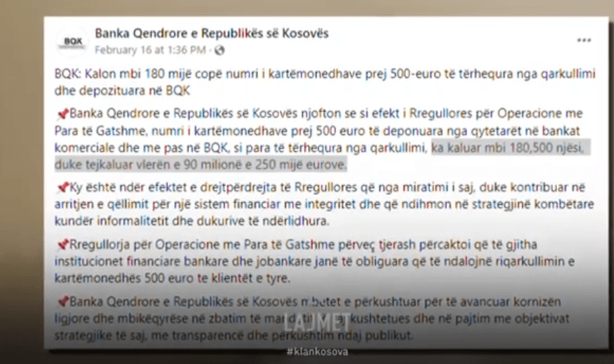 Kartmonedhat e mëdha: Mbi 180 mijë ''lejla'' u dorëzuan në BQK (VIDEO)