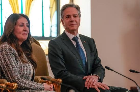 Blinkeni takohet me presidentin egjiptian