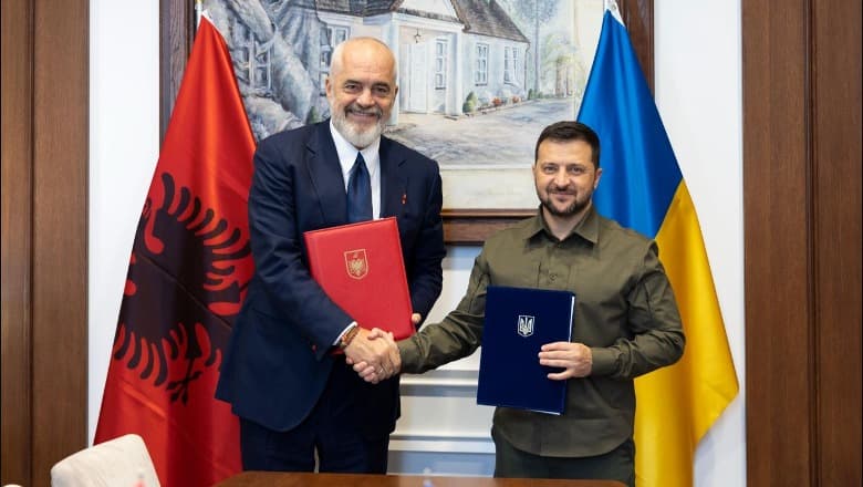 Rama: Shqipëria sot mirëpret liderin e rezistencës heroike ukrainase, Volodymyr Zelenskyn