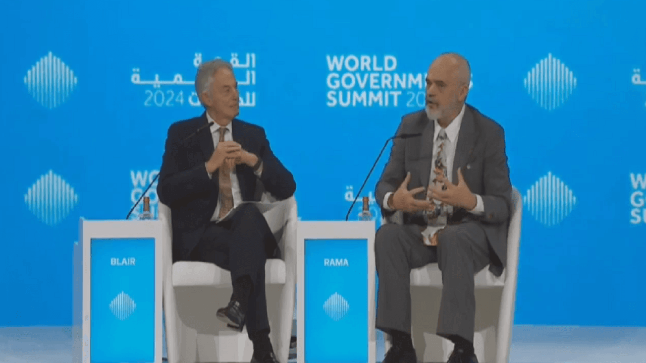 Samiti Botëror i Qeverisjes, Edi Rama i drejtohet Tony Blair: Ti je arsyeja pse u bëra kryeministër