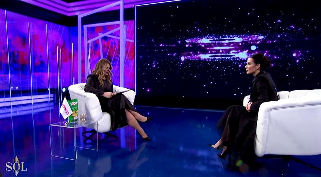 Surpriza që e bëri të qajë Grida Dumën në studio televizive (VIDEO)