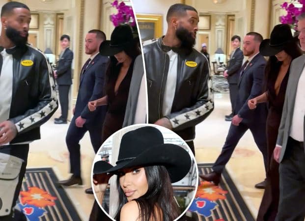 Shihen bashkë për herë të parë Kim Kardashian dhe Odell Beckham Jr