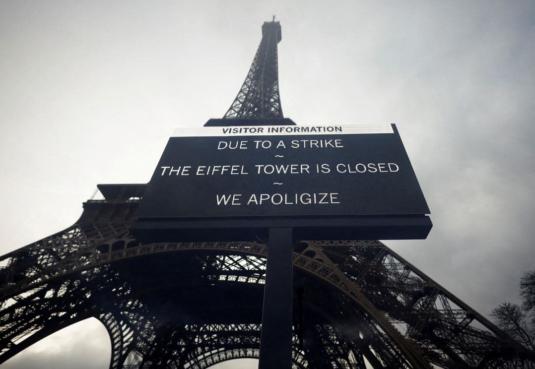 Kulla Eifel në Paris do të rihapet pas grevës gjashtëditore