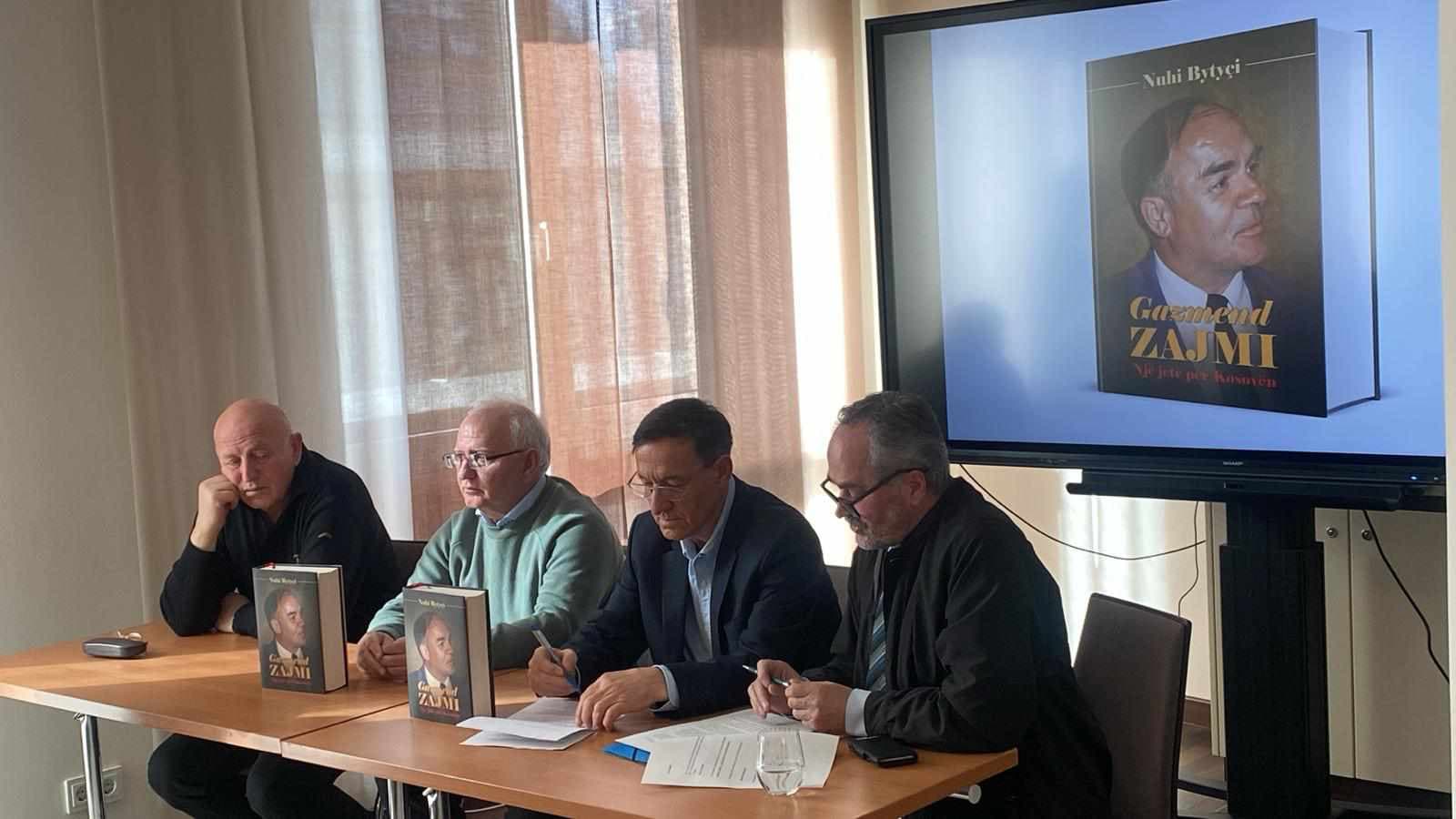 “Gazmend Zajmi – Një jetë për Kosovën" promovohet në Gjermani