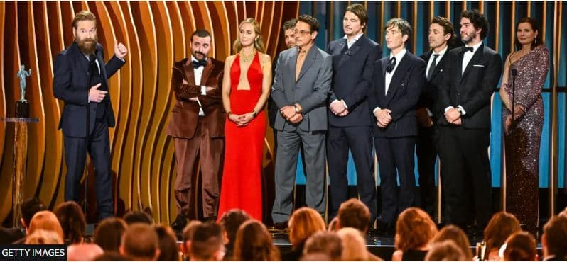 Filmi "Oppenheimer" dominon edhe në SAG Awards para Oscars