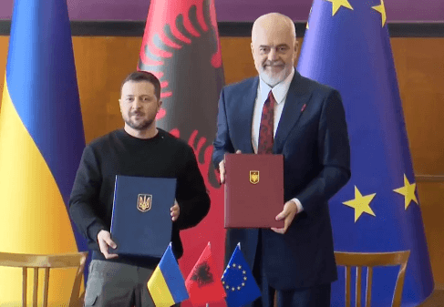 Shqipëria dhe Ukraina me marrëveshje për forcimin e miqësisë (VIDEO)
