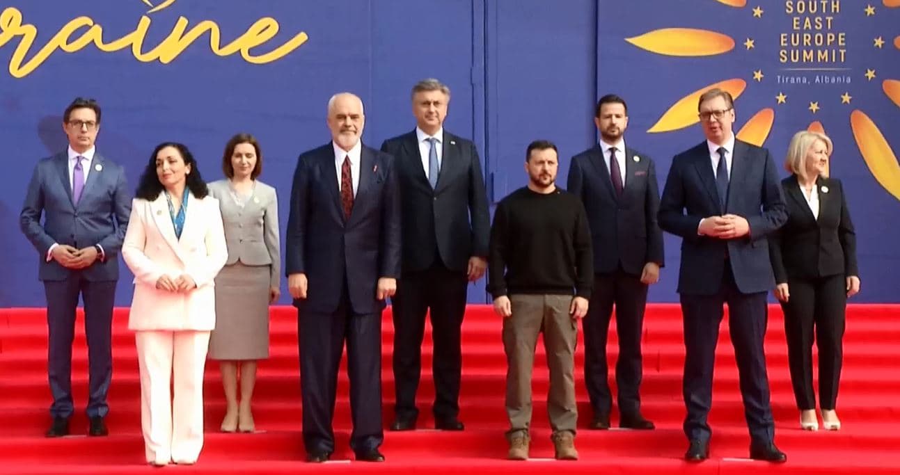 Samiti për Ukrainën në Tiranë, del deklarata e përbashkët e liderëve të Evropës Juglindore