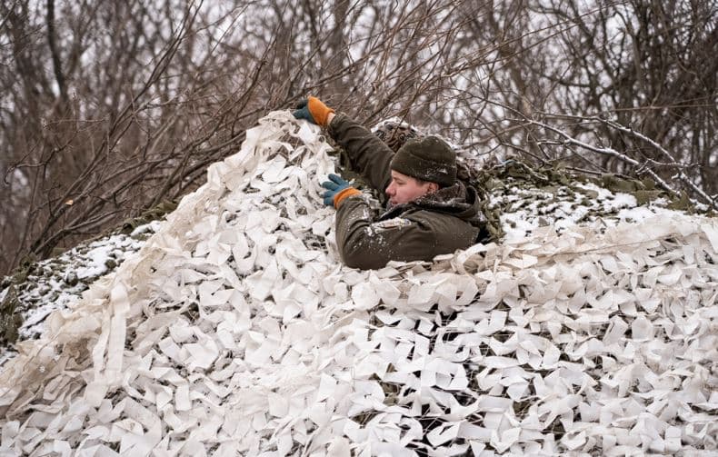 Trupat ukrainase në vijën e frontit në rajonin e Donetskut (FOTO)