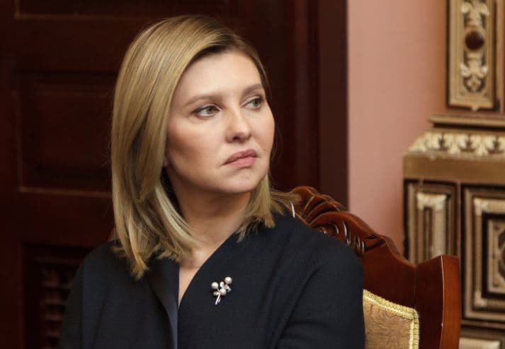 Zonja e Parë e Ukrainës thekson rrëmbimin e fëmijëve ukrainas në përvjetorin e luftës