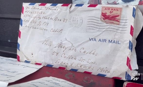 Gjendet një letër dashurie 70-vjeçare në kutinë e veglave të përdorura