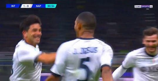 Napoli i Amir Rrahmanit barazon me Interin
