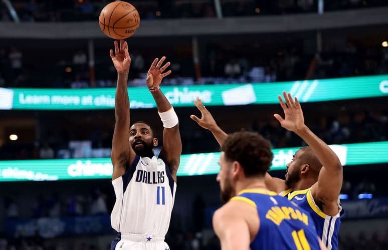 Irving dhe Donçiqi shkëlqejnë në fitoren e Dallasit ndaj Warriors