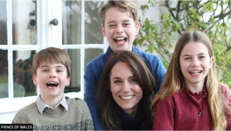 Princesha e Uellsit, Kate kërkon falje për konfuzionin e fotografisë të publikuar për Ditën e Nënës