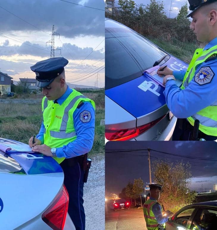 Policia e Kosovës shqipton 42 gjoba për ngasësit e automjeteve me xhama të errësuar