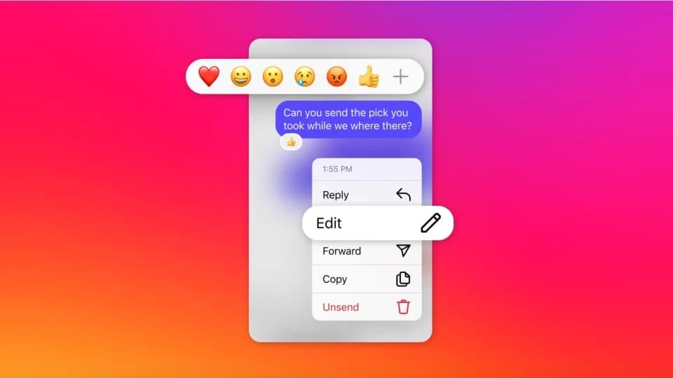 Më në fund: Instagrami lejon editimin e mesazheve në DM