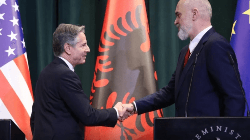 Shqipëria 15 vjet në NATO, Rama falënderon Blinkenin për urimin: Të nderuar të qëndrojmë krah për krah me aleatët