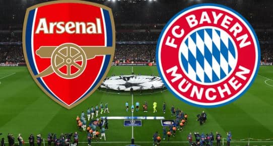 Arsenal - Bayern, formacionet zyrtare