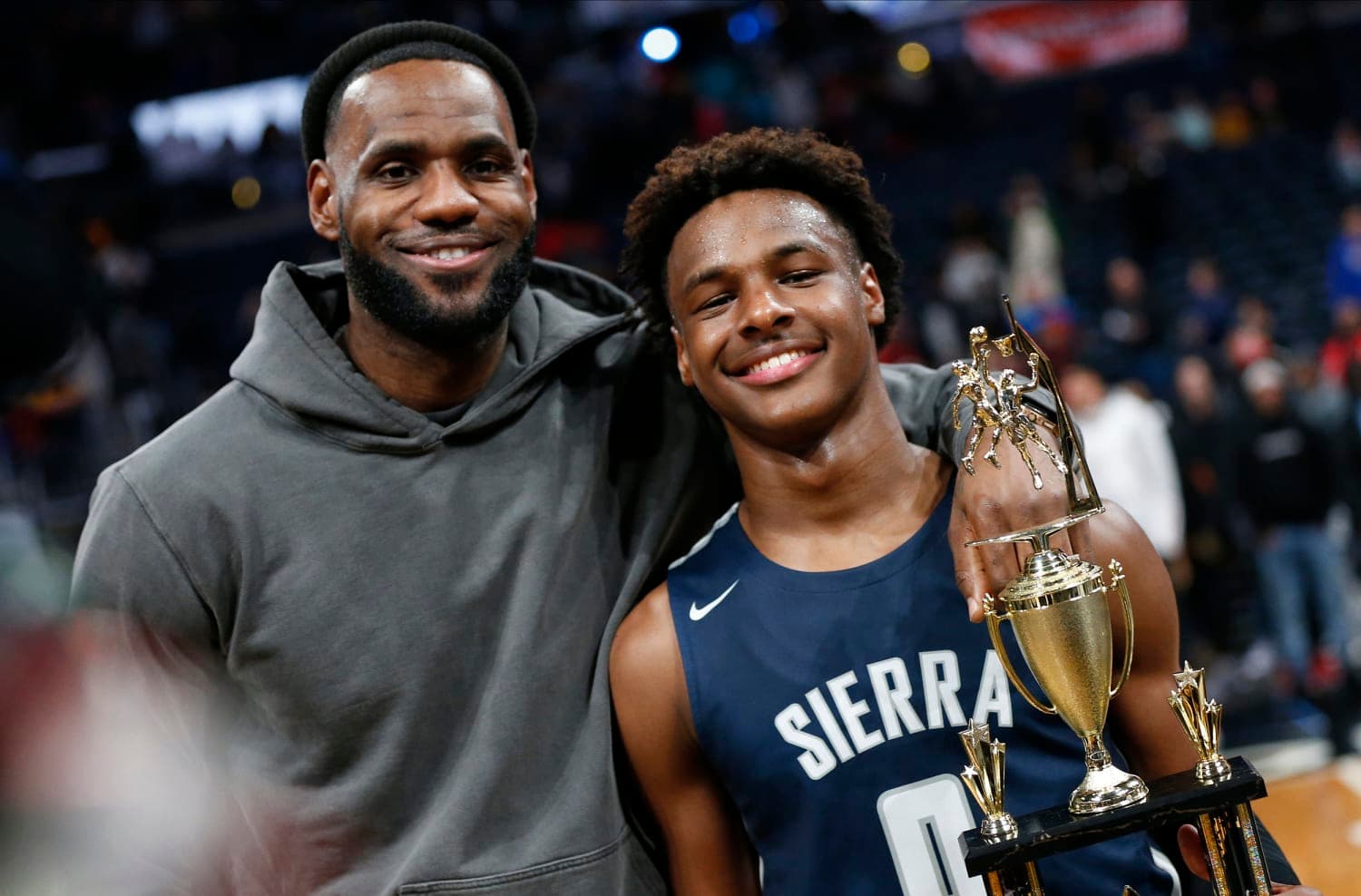 Babë e bir në NBA në të njëjtën kohë