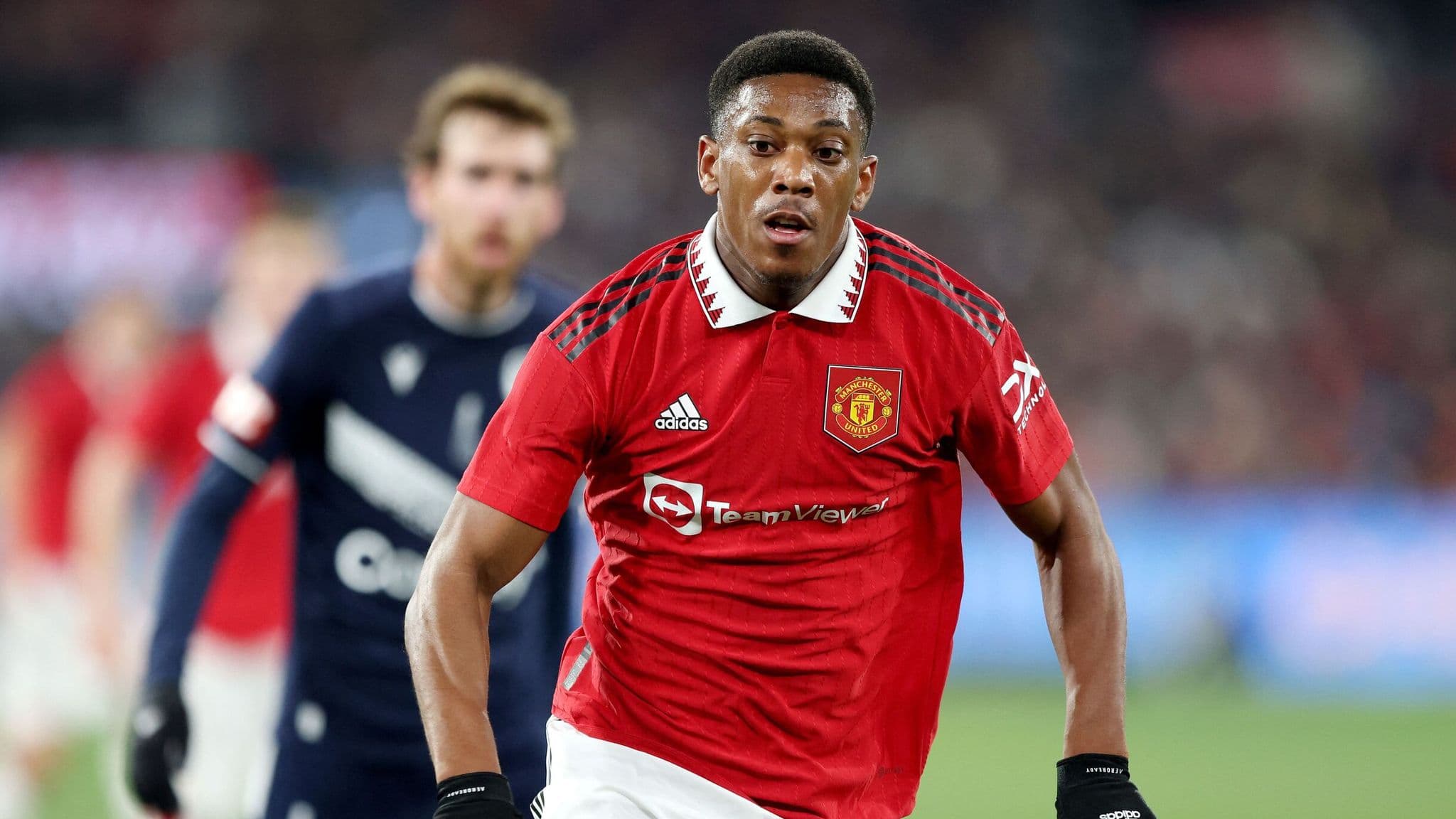 Martial përshëndetet me Unitedin