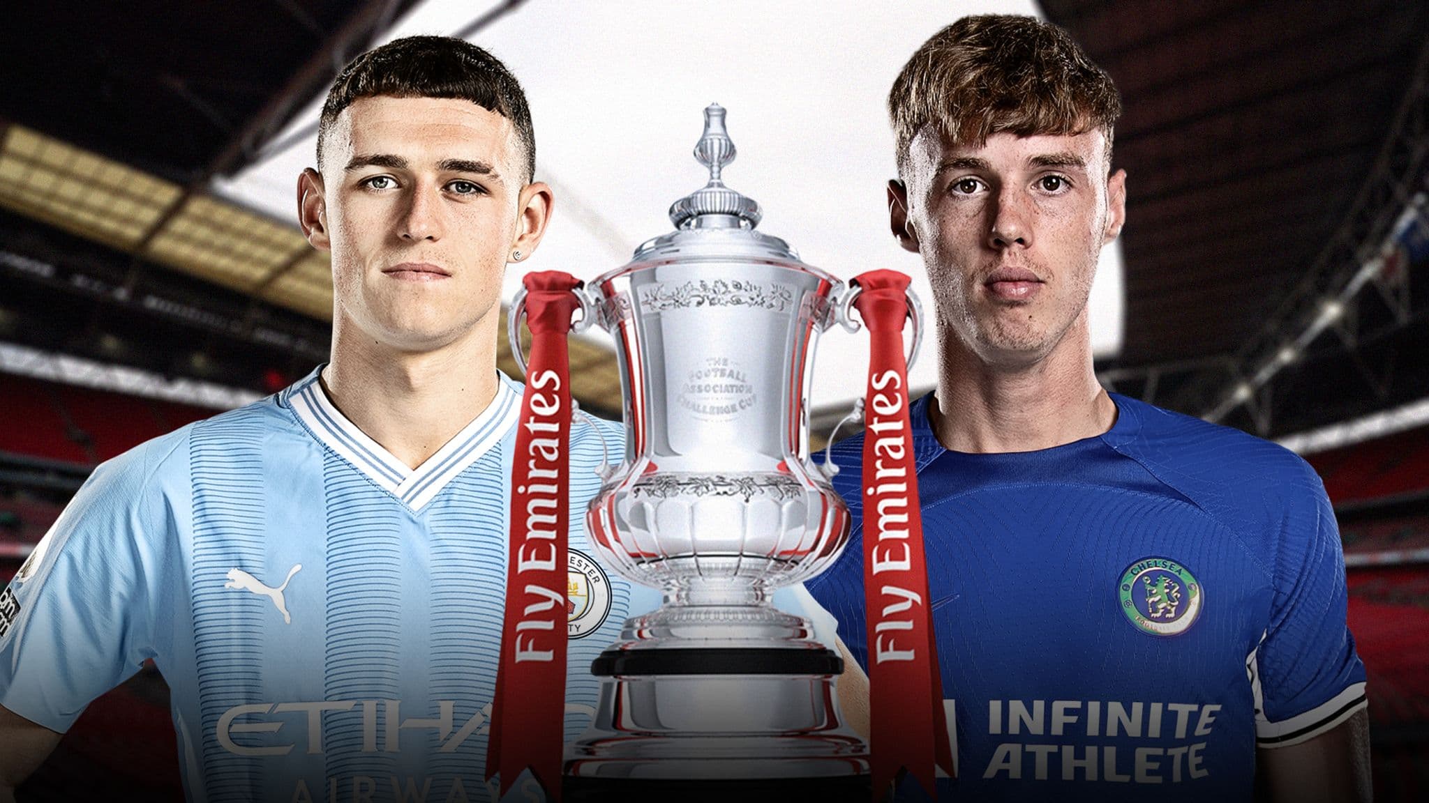 City-Chelsea, formacionet zyrtare