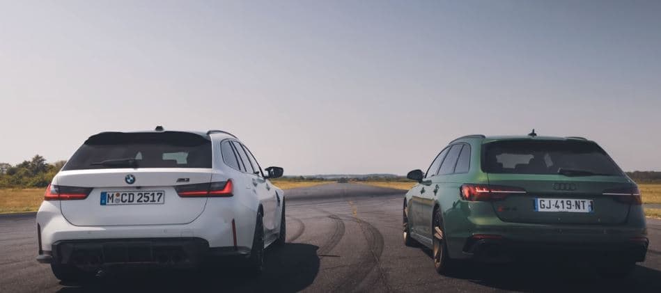 Kush më i shpejtë Audi apo BMW? (VIDEO)