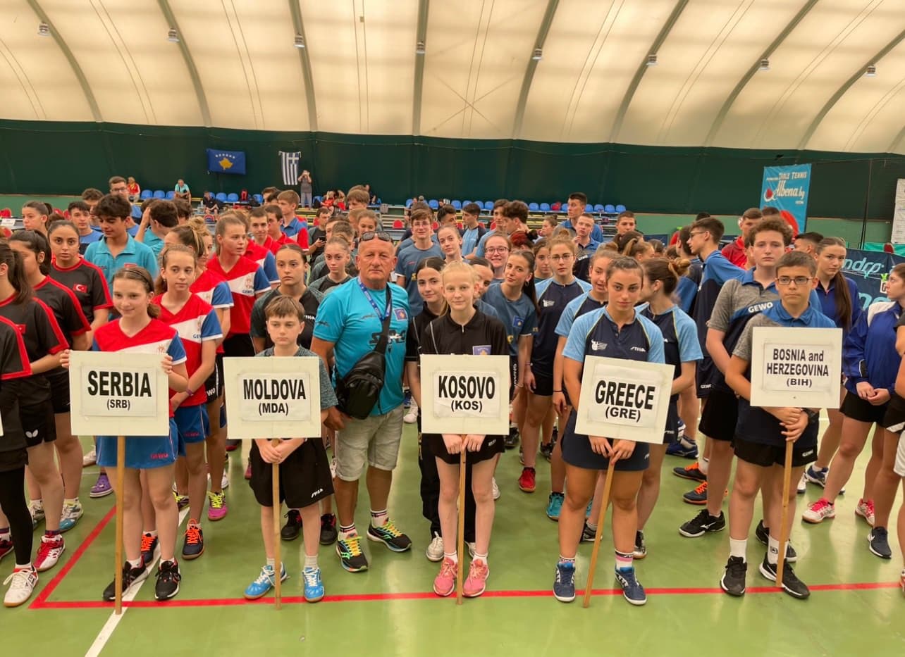 Përfaqësuesja e Kosovës në Pingpong pjesë e Kampionatin Ballkanik nga 5 deri më 9 qershor