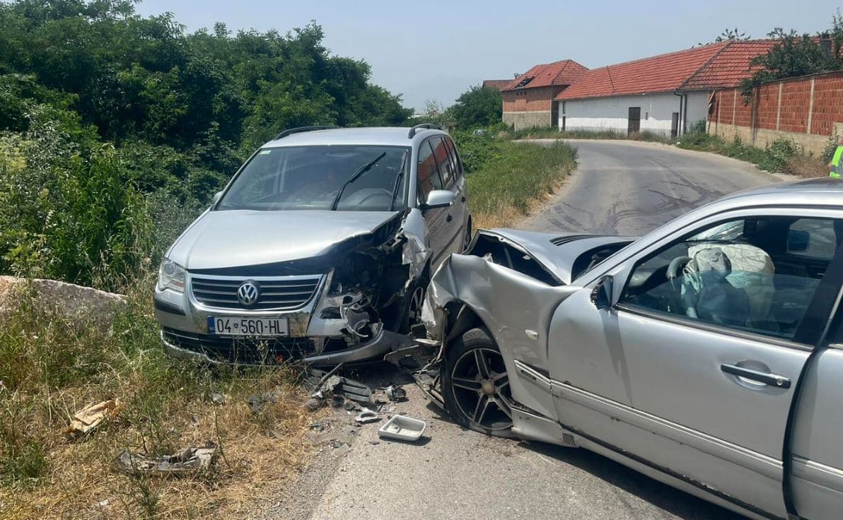 Aksident në Sallagrazhdë të Suharekës, lëndohen gjashtë persona