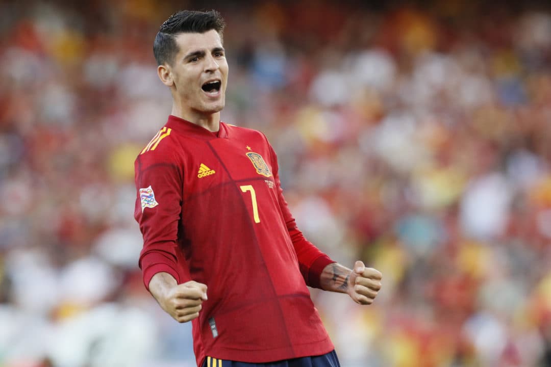 Alvaro Morata vlerëson kuqezinjtë para ndeshjes së 24 qershorit: Edhe Shqipëria ka lojtarë konkurrues