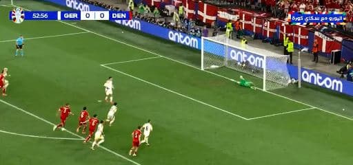 Më në fund një gol që vlen, Gjermania në epërsi ndaj Danimarkës