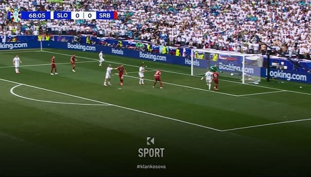 Serbia afër kapitullimit nga Euro 2024, Sllovenia në epërsi