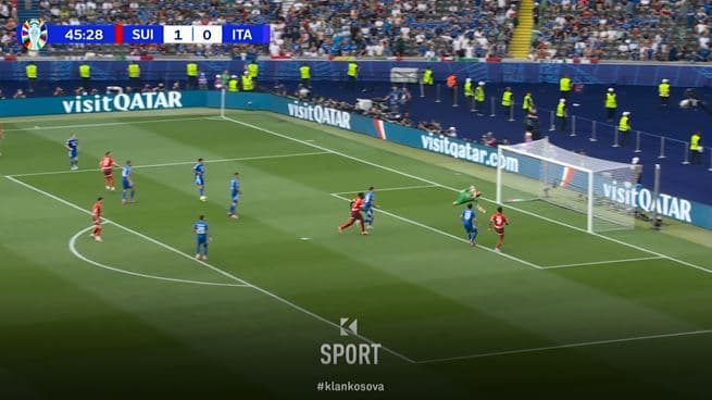 Zvicra me supergol dyfishon epërsinë ndaj Italisë, Xhaka afër çerekfinales në Euro 2024