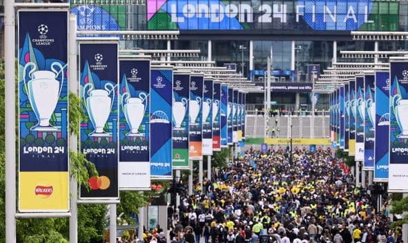 Mbi dy mijë oficerë policorë janë angazhuar për ndeshjen finale të Ligës së Kampionëve