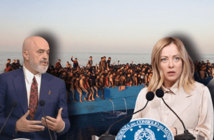 Meloni sot në Shqipëri, viziton qendrat për emigrantët në Shëngjin