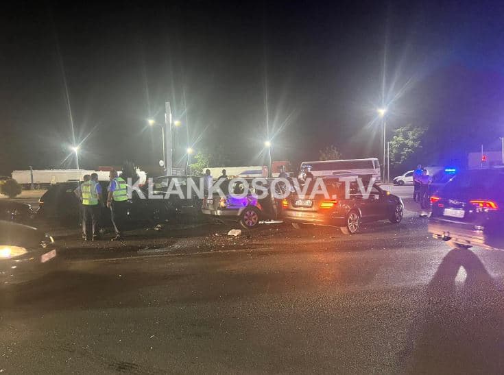 Arrestohet një zyrtar policor, i dyshuar për aksidentin e mbrëmshëm në rrugën Prishtinë - Fushë Kosovë