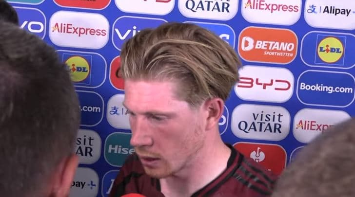 Momenti kur De Bruyne largohet nga intervista pas humbjes së Belgjikës nga Sllovakia