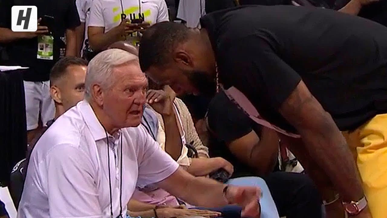 LeBron Jamesi nderon Jerry Westin
