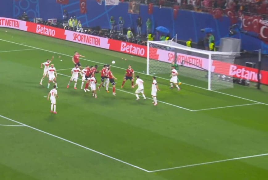 Austria shënon një gol në ndeshjen me Turqinë, rezultati 1-2