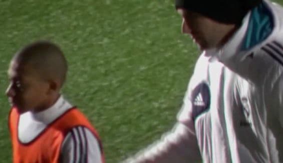 Momenti kur Zidane e kishte sjellë 13-vjeçarin Mbappe për vizitë te Reali