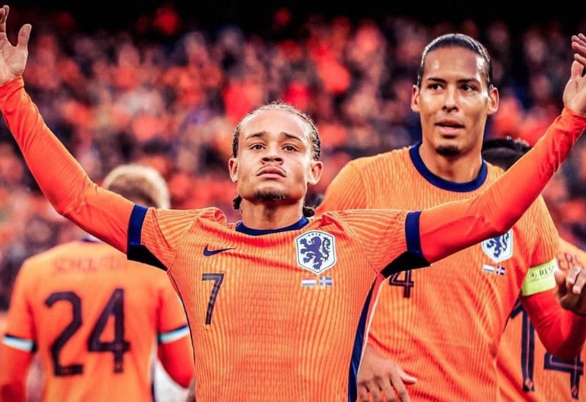 Xavi Simons demolon portën Anglisë (VIDEO)