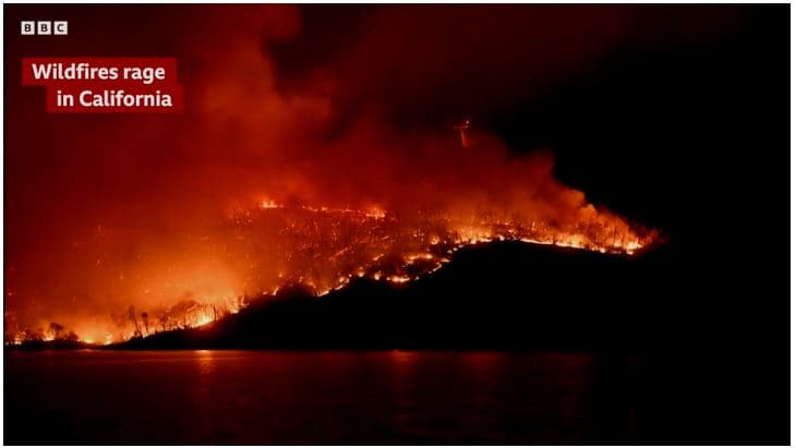 Gati 30 mijë të evakuuar nga zjarret në Kaliforni