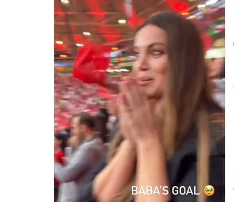 Austri - Turqi, emocionet e Heidi Lushtakut kur burri i saj shënoi gol