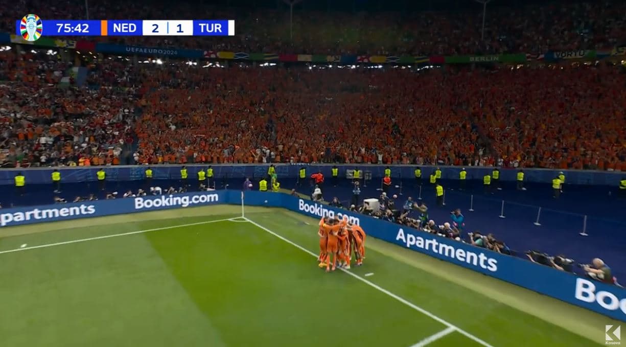 Holanda në gjysmëfinale pas 16 vjetësh, eliminon Turqinë