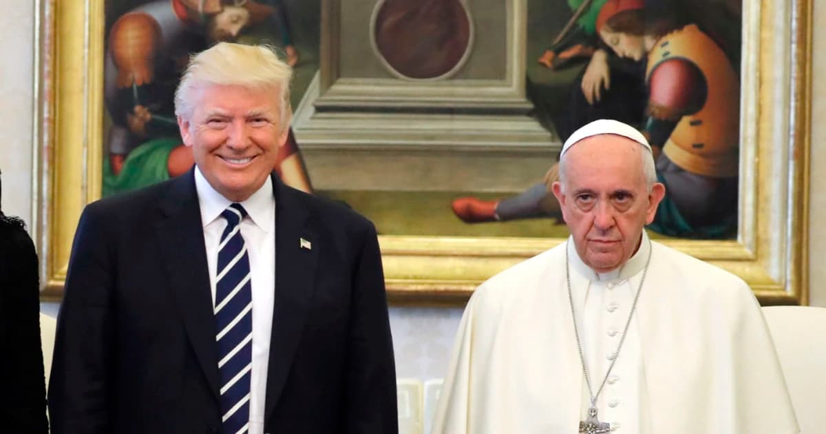 Papa dënon sulmin ndaj Trumpit