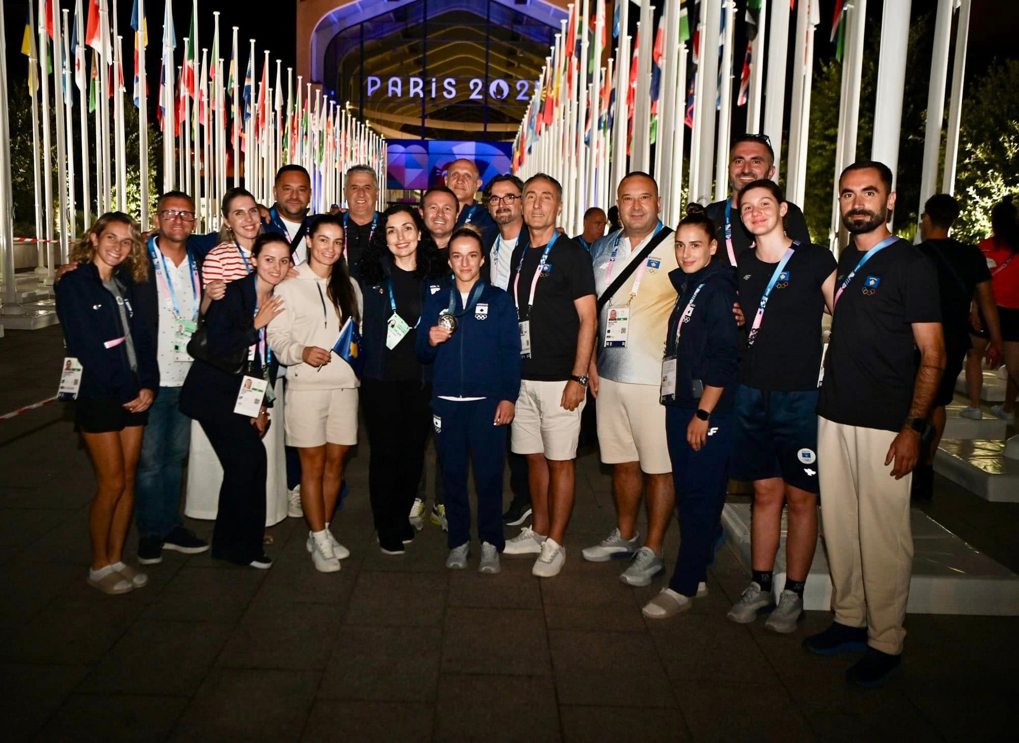 Osmani: Medalja olimpike e Distrias, ogur i mirë për garat në vazhdim