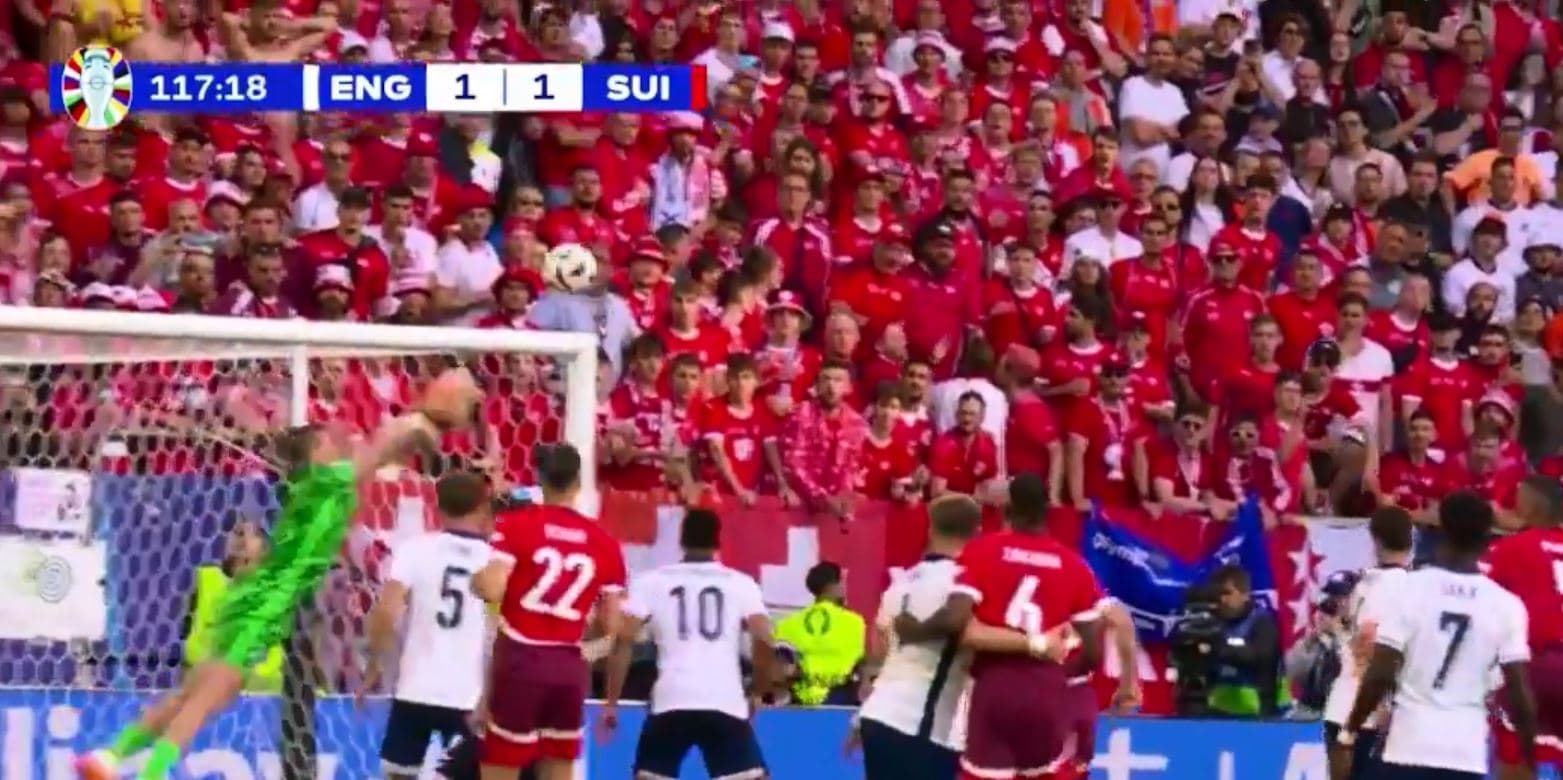 Gjysmëfinalisti mes Anglisë e Zvicrës përcaktohet në penallti – Shaqiri në vazhdime e goditi shtyllën