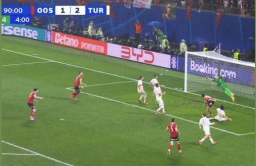 6% gjasa ta mbronte goditjen e minutës së fundit, por turku ia doli (VIDEO)