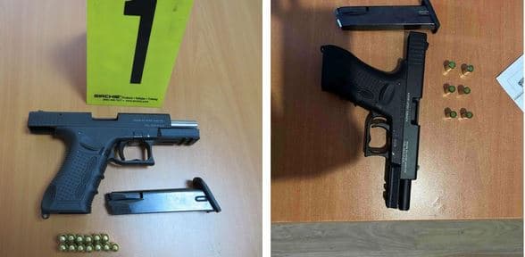 Policia konfiskon dy armë në Mitrovicë e Vushtrri