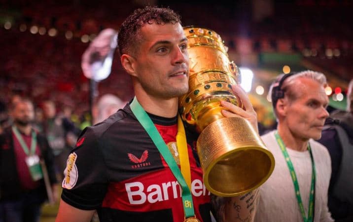 Leverkuseni s’e harron “zanatin” për të shënuar në fund, Xhaka me shokë shpallen kampionë në Superkupë