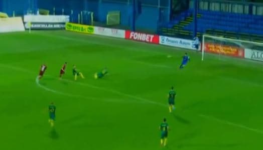 Meriton Korenica shënon supergol për Clujin