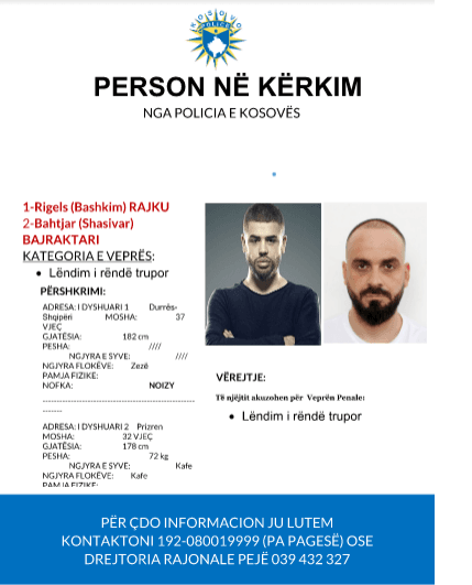 Policia në kërkim të reperit Noizy, pret ndihmën e qytetarëve për kapjen e tij